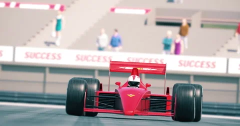 Racing car performance drive followed by V8 engine animation. Stock Footage 329662872