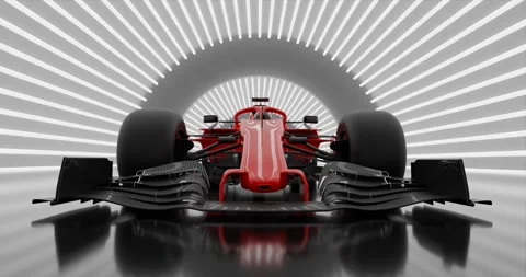 Racing car in tunnel Video stock 276690930