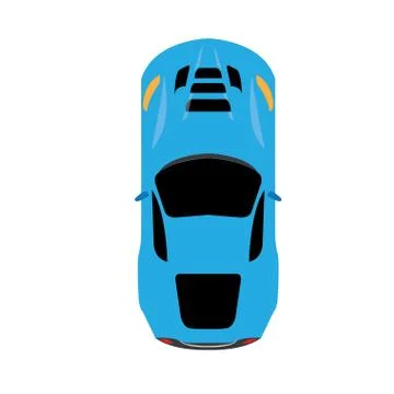 Racing car, Vector illustration Stock Illustration