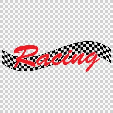 Racing Checked Flag - Car Auto Bike Race Png Illustration Stock Illustration