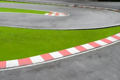 Racing circuit Stock Photos