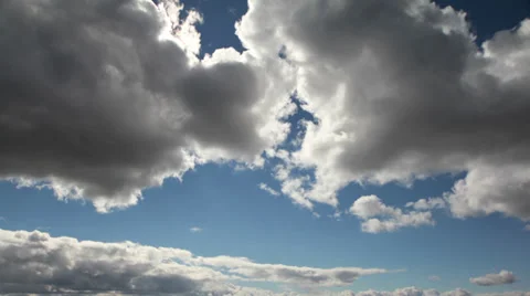 Racing Clouds Stock Footage 31046069