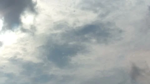 Racing Clouds Time Lapse 库存影片 8826650