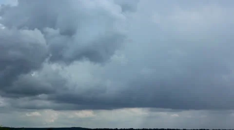 Racing clouds,beautiful rain clouds Stock Footage 26280761