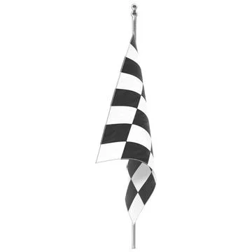 Racing Flag 3D Model ~ 3D Model ~ Download #90646184 | Pond5