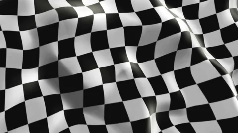 Racing Flag Stock Footage 47069743