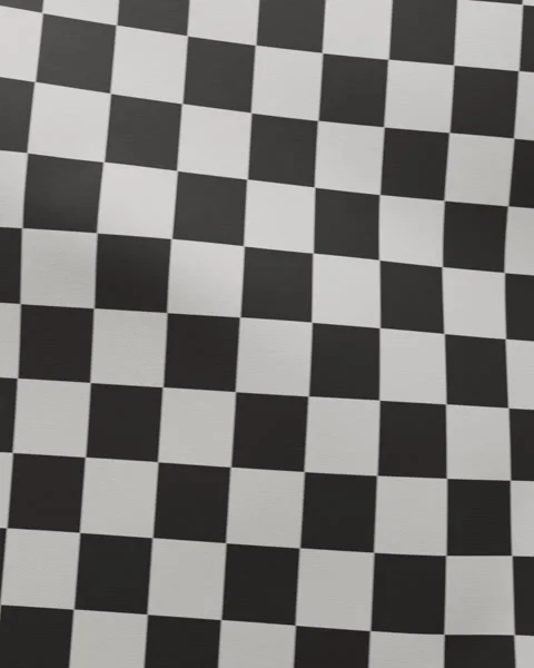 Racing flag on green screen. racing video transition Vídeo Stock 331670817