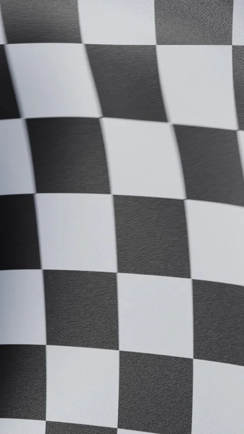 Racing flag looped background Stock Footage 286418791