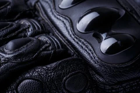 Racing gloves macro Stock Photos