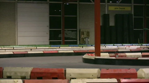 Racing Go-carts 6 Video stock 341278