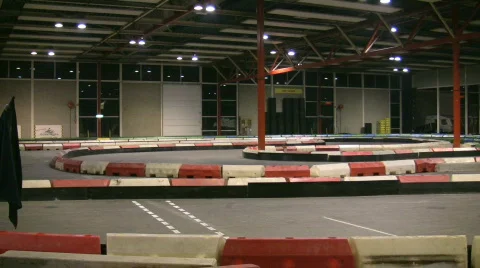 Racing Go-carts 7 Stock Footage 341264