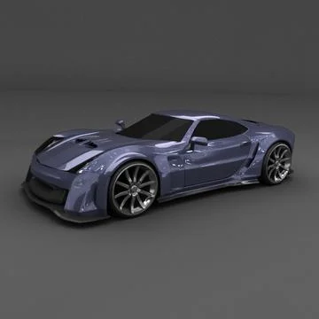 Racing gt concept 3D Model