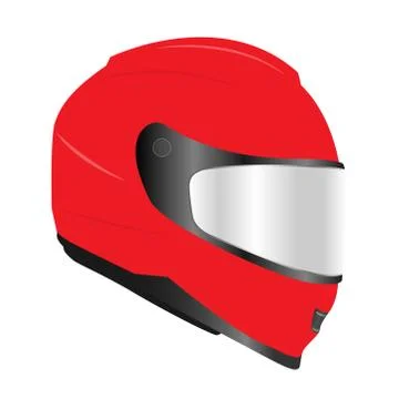 Racing helmet Stock Illustration