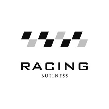 Racing Icon Logo Design Template Stock Illustration