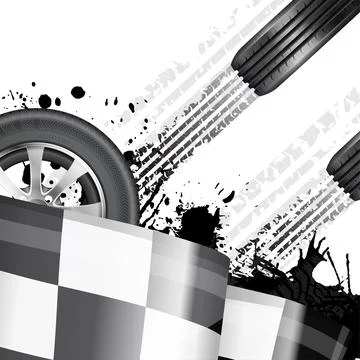 Racing Illustrazione stock