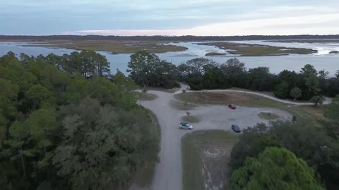 Racing to the lake Stock-Footage 295228797