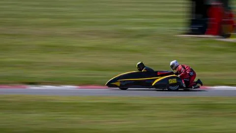 Racing Sidecar Foto stock