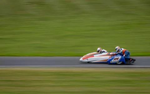 Racing Sidecar Foto stock