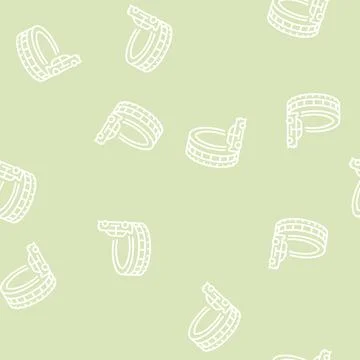 Racing tires line seamless pattern Illustrazione stock
