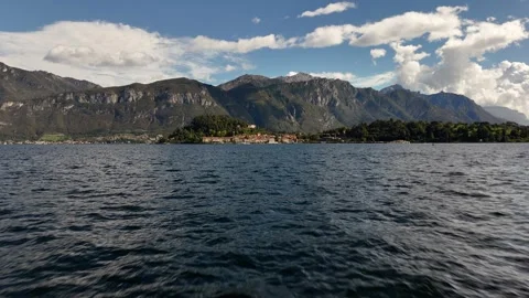 Racing Towards Bellagio Stock Footage 318751525