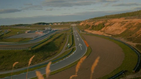 Racing track Stock Footage 126782979