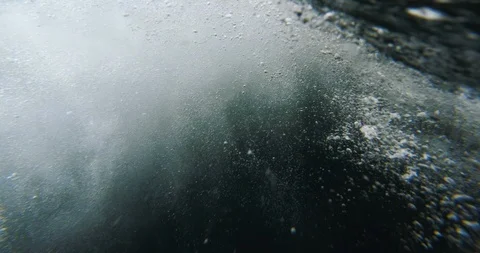 Racing Under the Surface Vídeo Stock 92170190