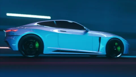 Racing Video Game App Stock Footage 158893741