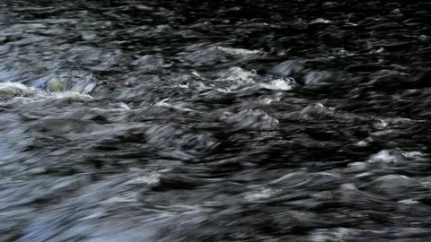 Racing Water In A Scottish River Stock Footage 277334979