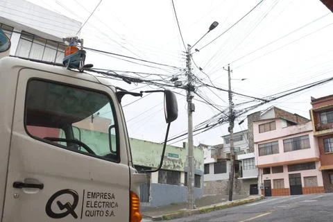  RACIONAMIENTO-ENERGIA-ELECTRICA Quito, viernes 27 de octubre del 2023 Ini... Stock Photos