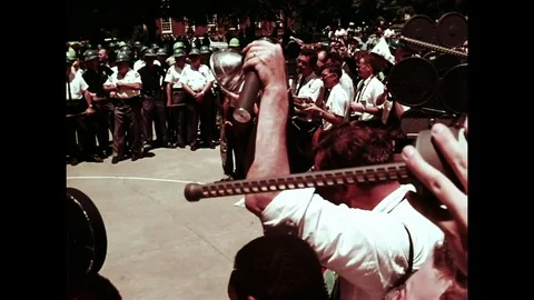 Racist Governor Accepts Intergration Of Colored Students Stock Footage 99941247