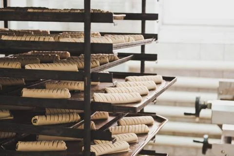 A rack of bread 3592. Stock Photos