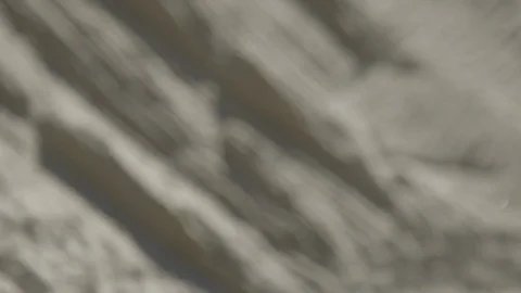 Rack Focus Erosion Lines in Sandstone Rock Mounds Stock Footage 121639383
