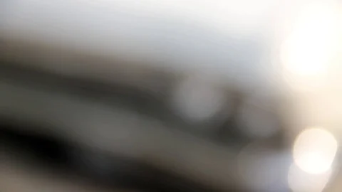 Rack focus of front headlights of a classic Chevrolet automobile. Stock Footage 86637053