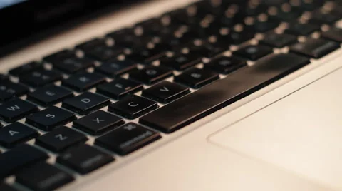 Rack Focus to Keyboard Stock-Footage 43905193