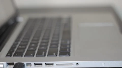 Rack Focus on Keyboard Stock-Footage 43906770