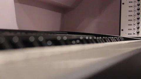 Rack Focus Keyboard Keys Stock Footage 237646151