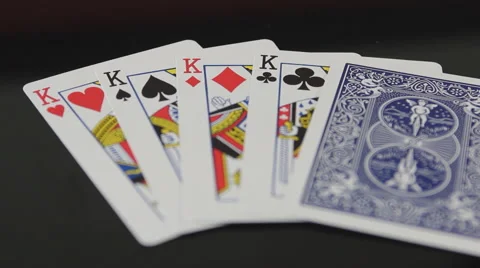 Rack  Focus to King Playing Cards 動画素材 52945839