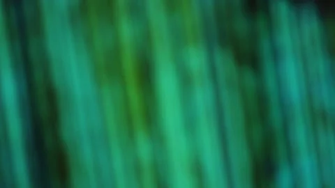 Rack focus still shot of old, green, stained glass wall at the Kafe Vídeo Stock 154307500