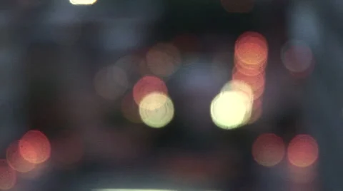 Rack focus to urban courtyard Stock Footage 41171675