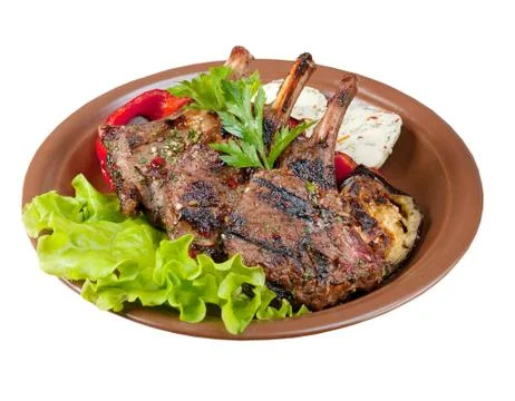 Rack of lamb Stock Photos