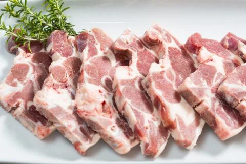 Rack of lamb Foto stock