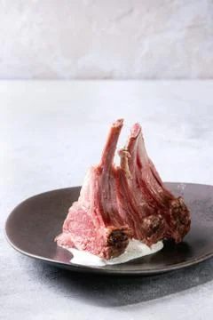 Rack of lamb Stock Photos