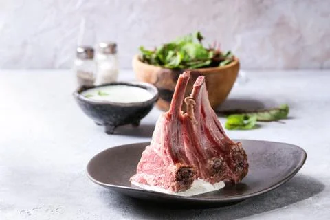Rack of lamb Stock Photos