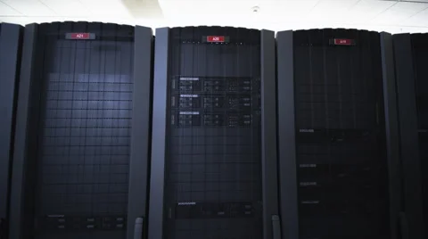 Rack mounted servers. Stock Footage 62942359