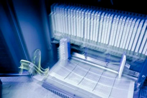 Rack mounted servers Stock Photos