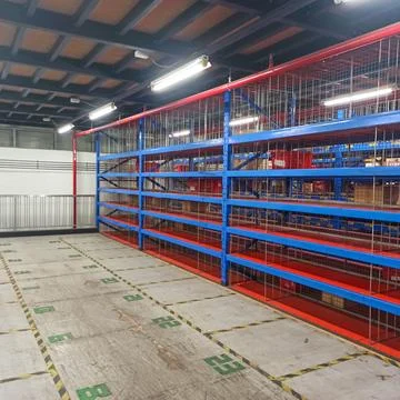 Rack in Warehouse Stock Photos