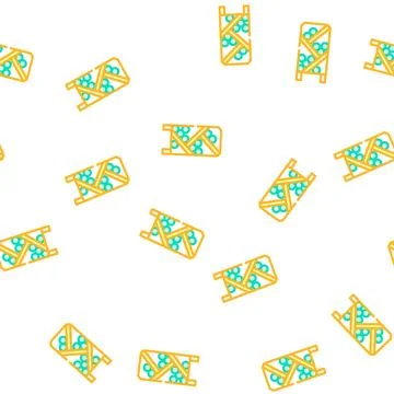 Rack wine vector seamless pattern 스톡 일러스트