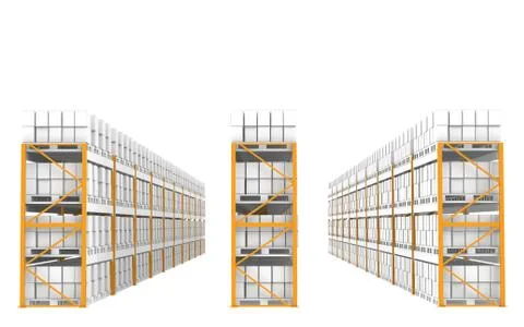 Rack x 30 Illustrazione stock