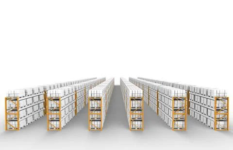 Rack x 60. Stock Illustration