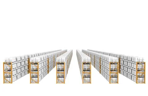 Rack x 60. Stock Illustration